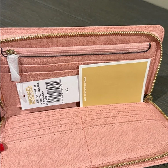 Michael Kors Blush Wallet with Gold Hardware - Picture 5 of 7